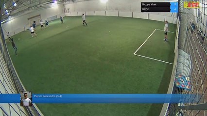 But de Alexandre  (3-4) - Groupe Vinet Vs GRDF - 16/01/18 19:00 - LIGUE 4 - Poitiers Game Parc