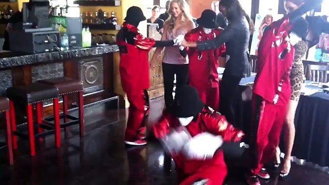 Jabbawockeez had a little fun with Supermodels at the Monte Carlo Casino Las Vegas HD
