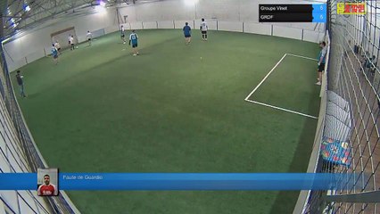 Faute de Guardio - Groupe Vinet Vs GRDF - 16/01/18 19:00 - LIGUE 4 - Poitiers Game Parc