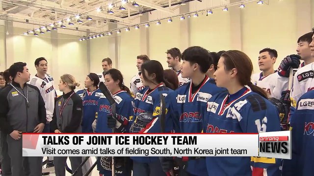 S. Korean President Moon visits Olympic squad Great chance for improving inter-Korean ties
