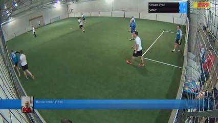 But de romain  (11-9) - Groupe Vinet Vs GRDF - 16/01/18 19:00 - LIGUE 4 - Poitiers Game Parc