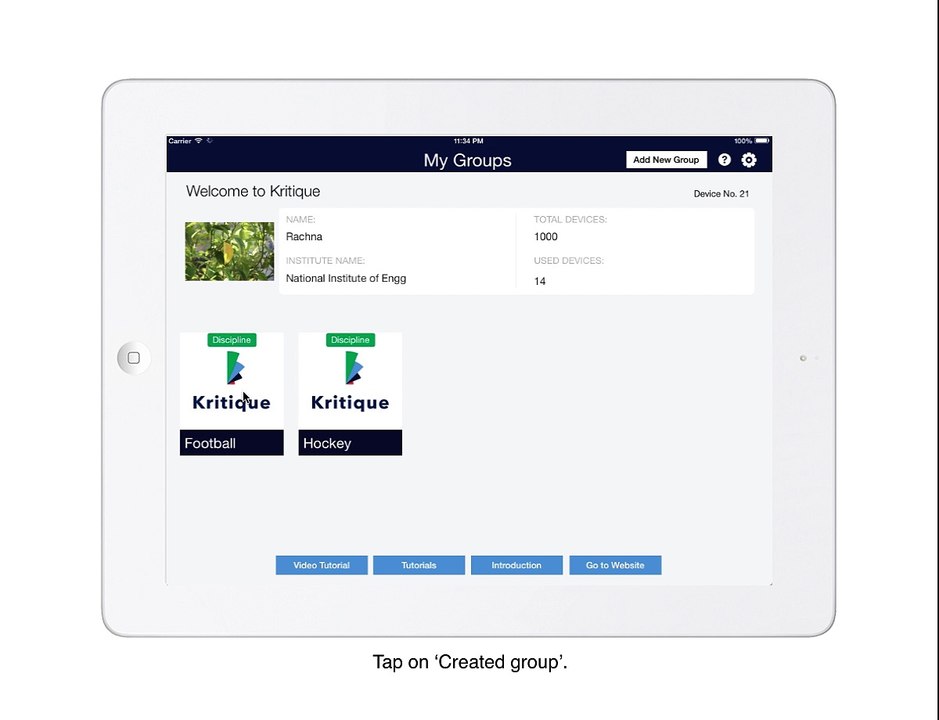 Kritique - Educational Assessment app
