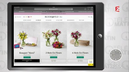 Un fleuriste très tendance