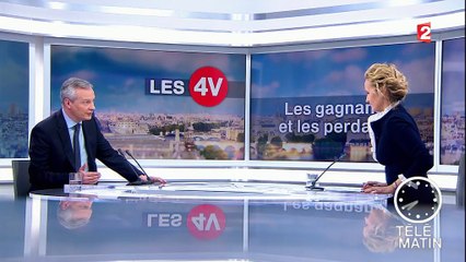 Les 4 Vérités - Le Maire : "Les recettes fiscales supplémentaires iront au désendettement"