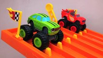 Monster Trucks for Kids #1 Blaze and the Monster Machines Racing for Children & Toddlers Hot Whee