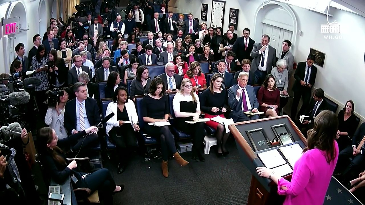 Sarah 'Huckabee' Sanders FURIOUSLY responds when asked on Trump's 'SH!thole countries' comments