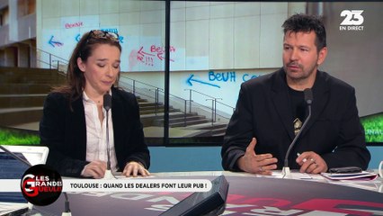 Le monde de Macron: Quand les dealers font leur Pub sur des murs de HLM à Toulouse ! - 17/01