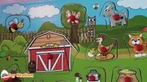 Farm Animals Puzzle Learn Animals Names and Sounds For Kids | Toy Station