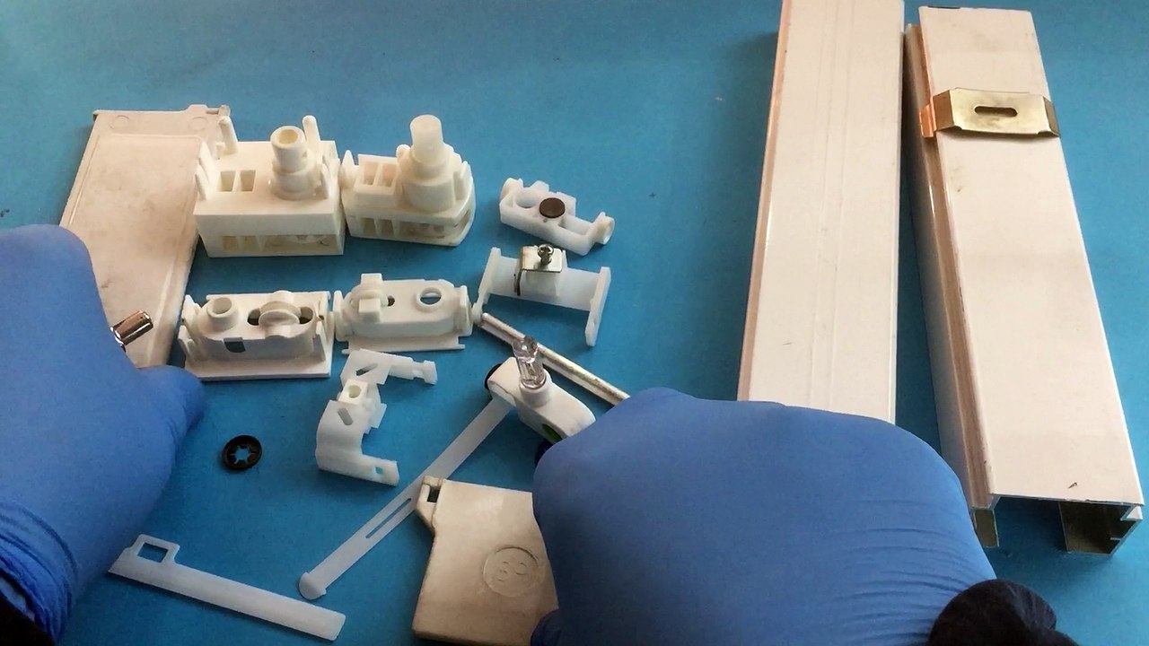 DPY0027-Maviperde-Dikey Perde Etek Ağırlığı 127mm