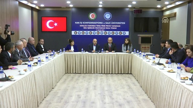 Hak-İş ile Gazi Üniversitesi arasında iş birliği protokolü - ANKARA
