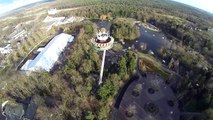 Efteling drone vlucht 2014