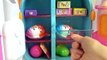 Kinder Joy and Baby Doll refrigerator Surprise eggs Popcorn toys