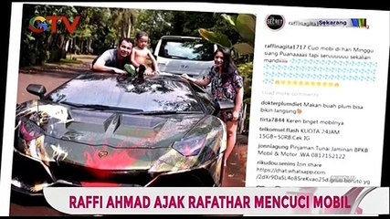 Keseruan Quality Time Raffi Ahmad Bersama Rafathar