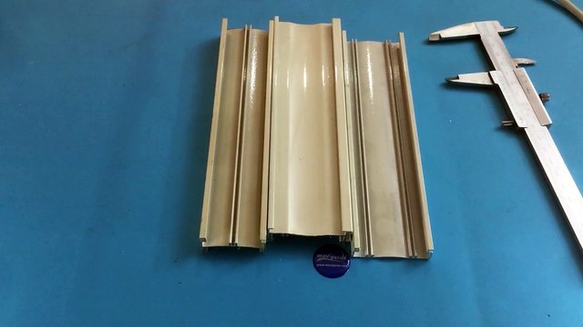 Spy035-Maviperde-Stor Perde Montaj Profili Geniş Kasa