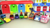 Cars Truck and Surprise eggs with Robocar Poli carbot car toys