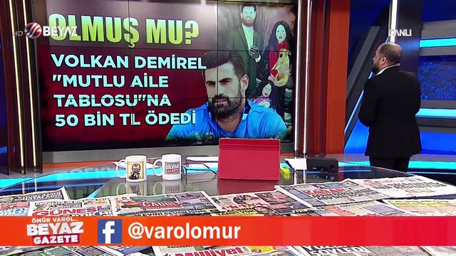Volkan ''Mutlu Aile Tablosu''na 50 bin TL ödedi