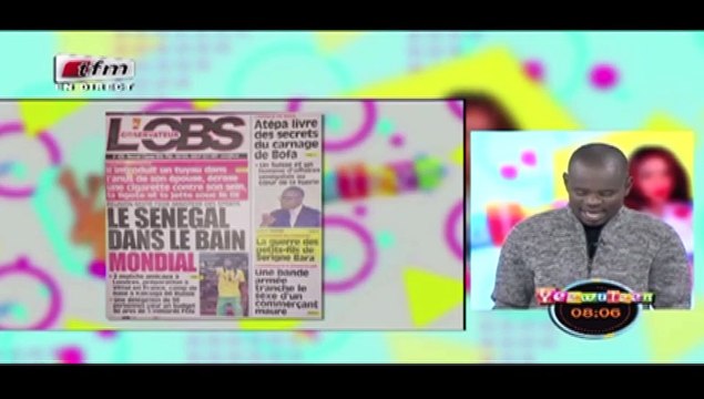 RUBRIQUE REVUE DES TITRES avec MAME BIRAM DIOUF dans Yeewu Leen du 17 Janvier 2018