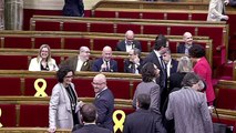Parlamento catalão volta a funcionar