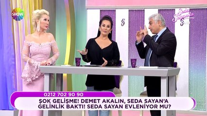 Demet Akalın, Seda Sayan'a gelinlik baktı!