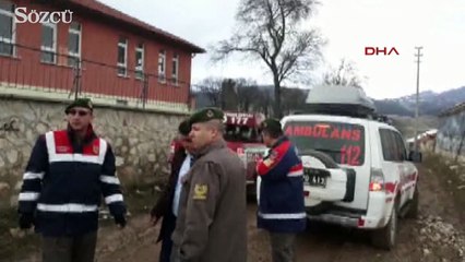 Isparta - CASA tipi CN 235 uçağı düştüğü bölgeden ilk görüntüleri