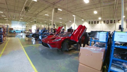 Ford GT visite de l'usine Multimatic Auto-Moto.com