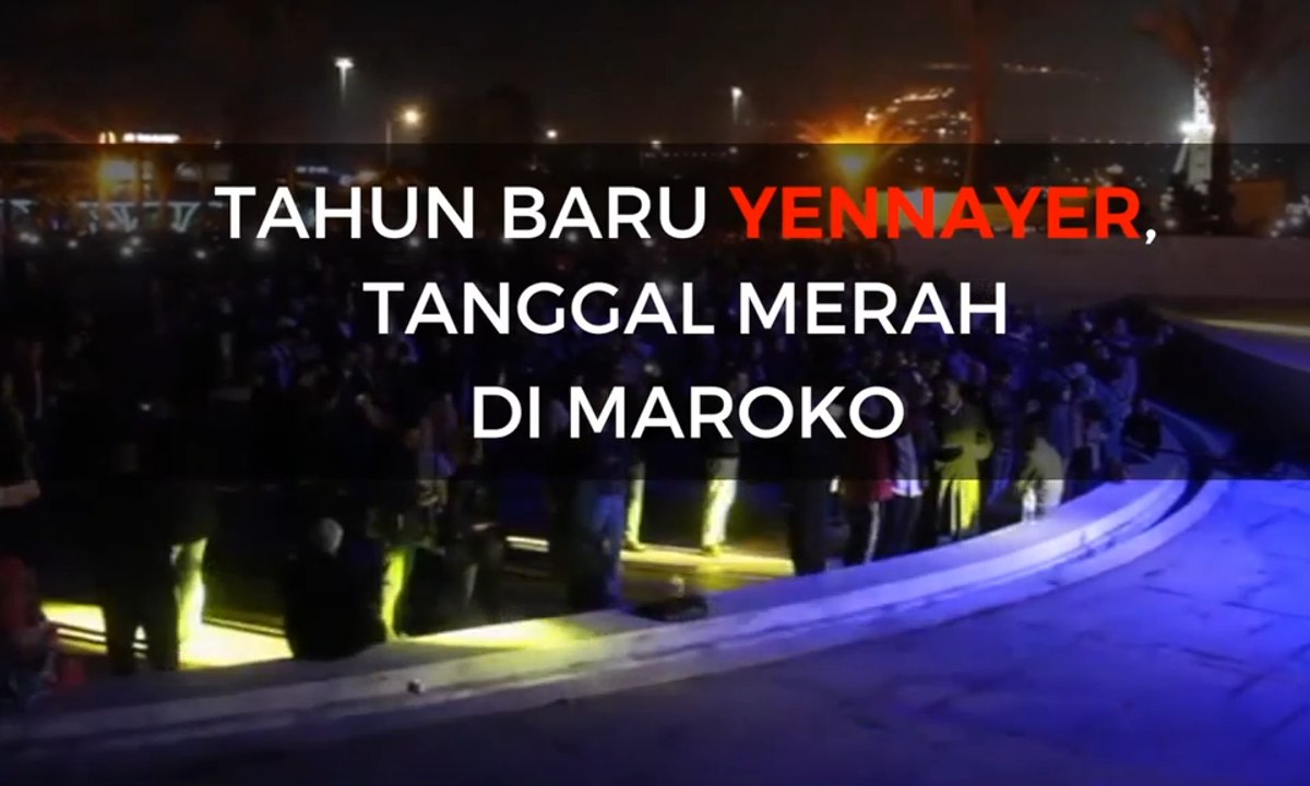 Meriahnya Tahun Baru Yennayer di Maroko