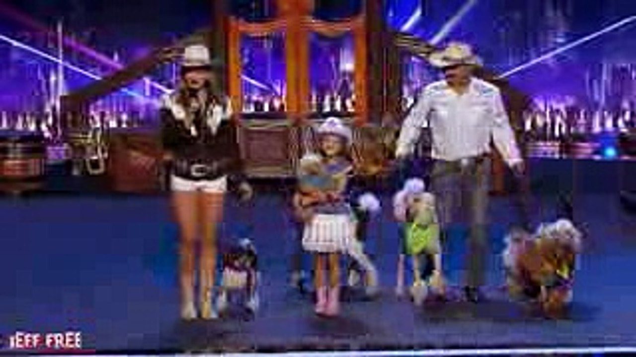 LEAK- Pompeyo Family Dogs Entertain With Amazing Tricks - America's Got Talent 2_low