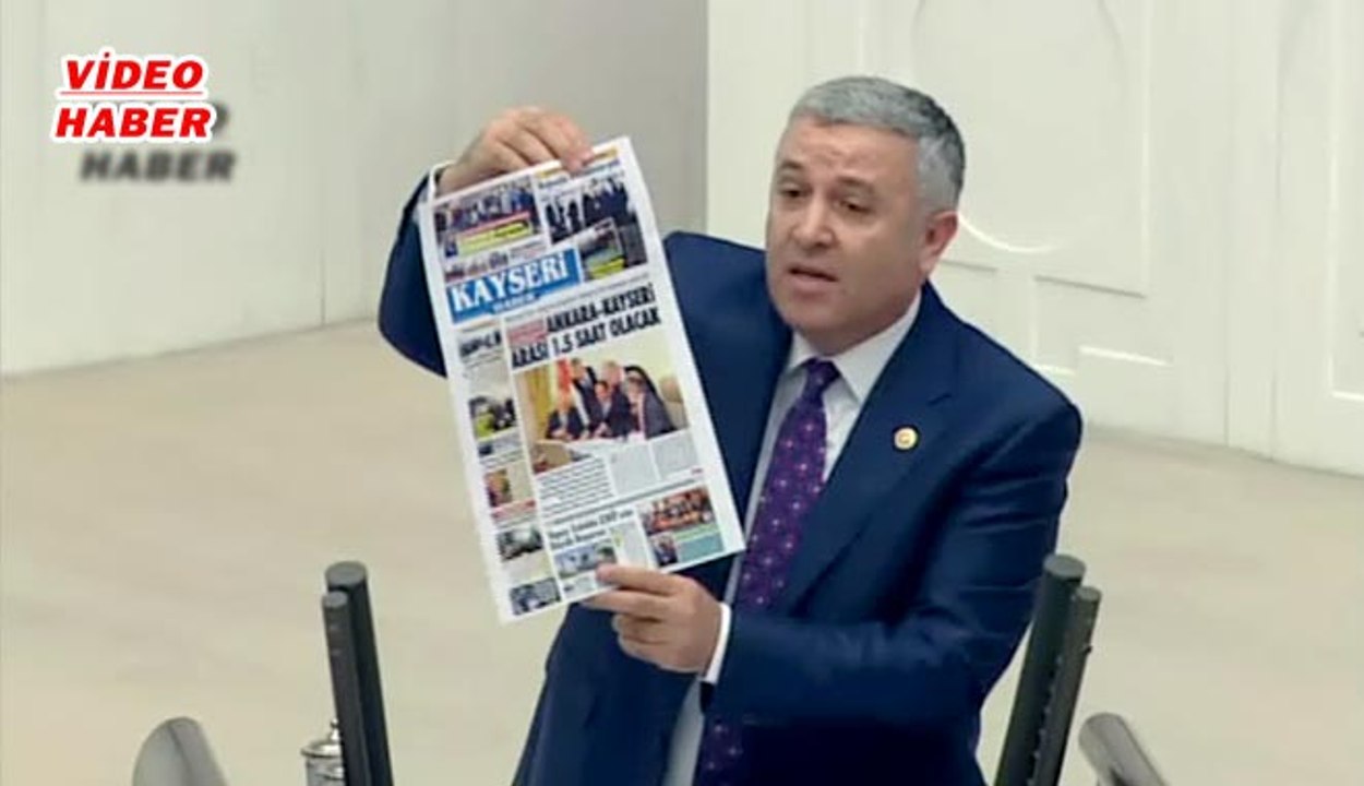 (17 Ocak 2018) CHP KAYSERİ MİLLETVEKİLİ ARIK, “HIZLI TREN KARA TREN OLDU”