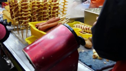 MYEONG-DONG WINTER STREETFOOD south korea winter streetfood