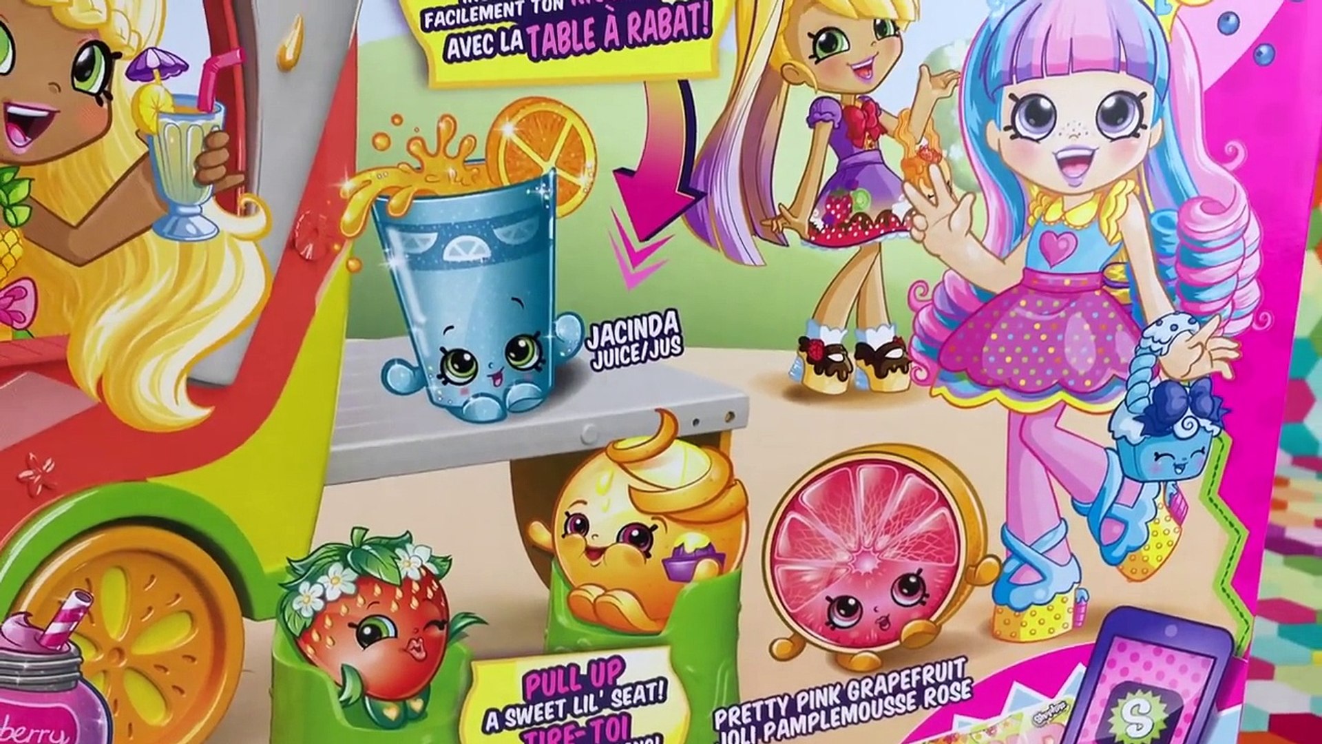 shopkins juice truck