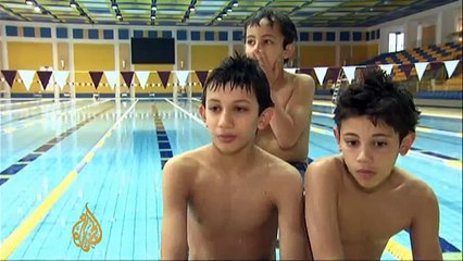 Small swimmers' big ambitions