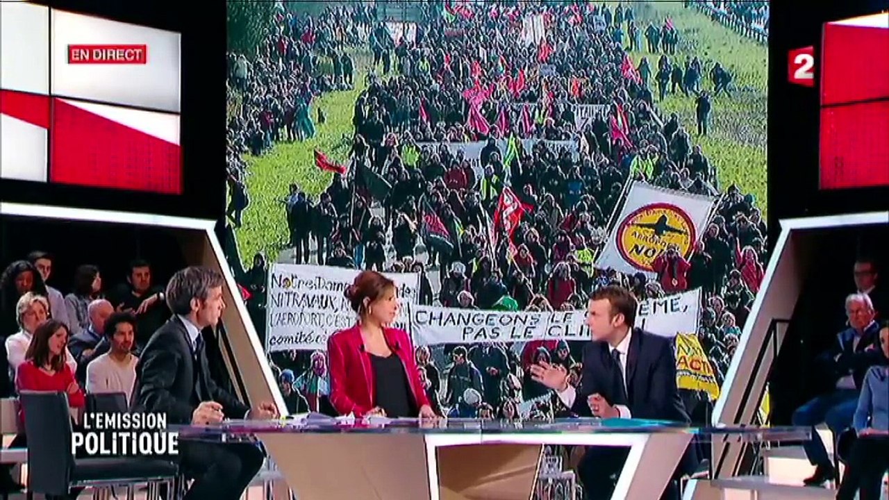 Quand Emmanuel Macron se disait favorable à l'aéroport de NotreDame