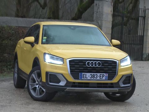 Essai Audi Q2 1.6 TDI 116 S-Tronic Design Luxe (2018)