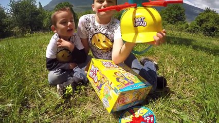 WET HEAD CHALLENGE | Douche glacée pour Swan et Néo !