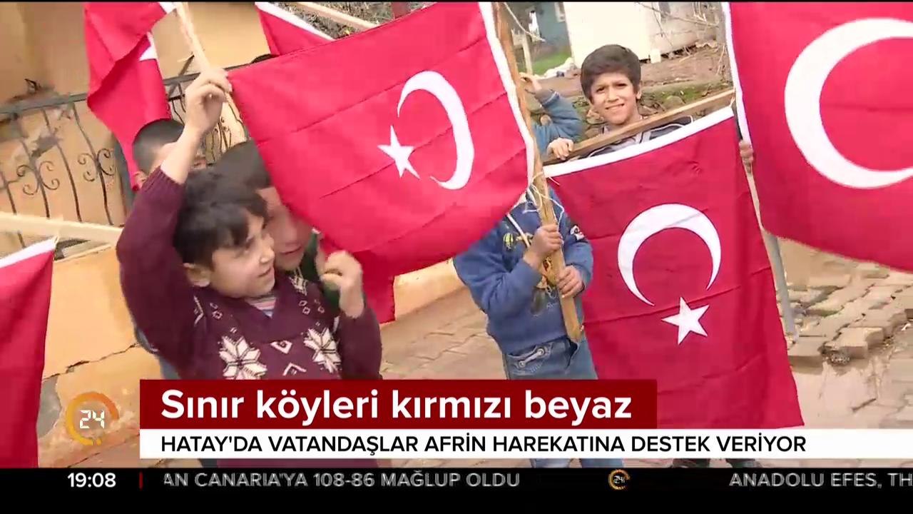Sınır köyleri kırmızı beyaz