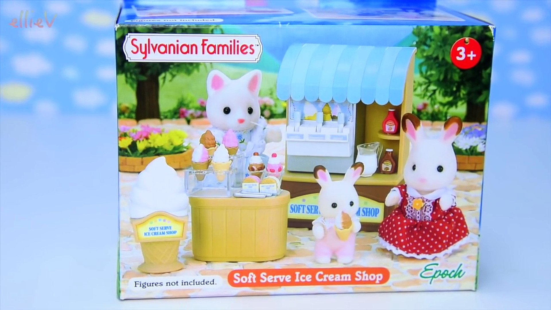 sylvanian families ice cream parlour