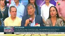 Ecuador: Correa abandona Alianza País y funda nueva fuerza política