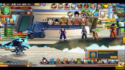 DBZ Online - Buying SS Blue Goku Shenron Treasure