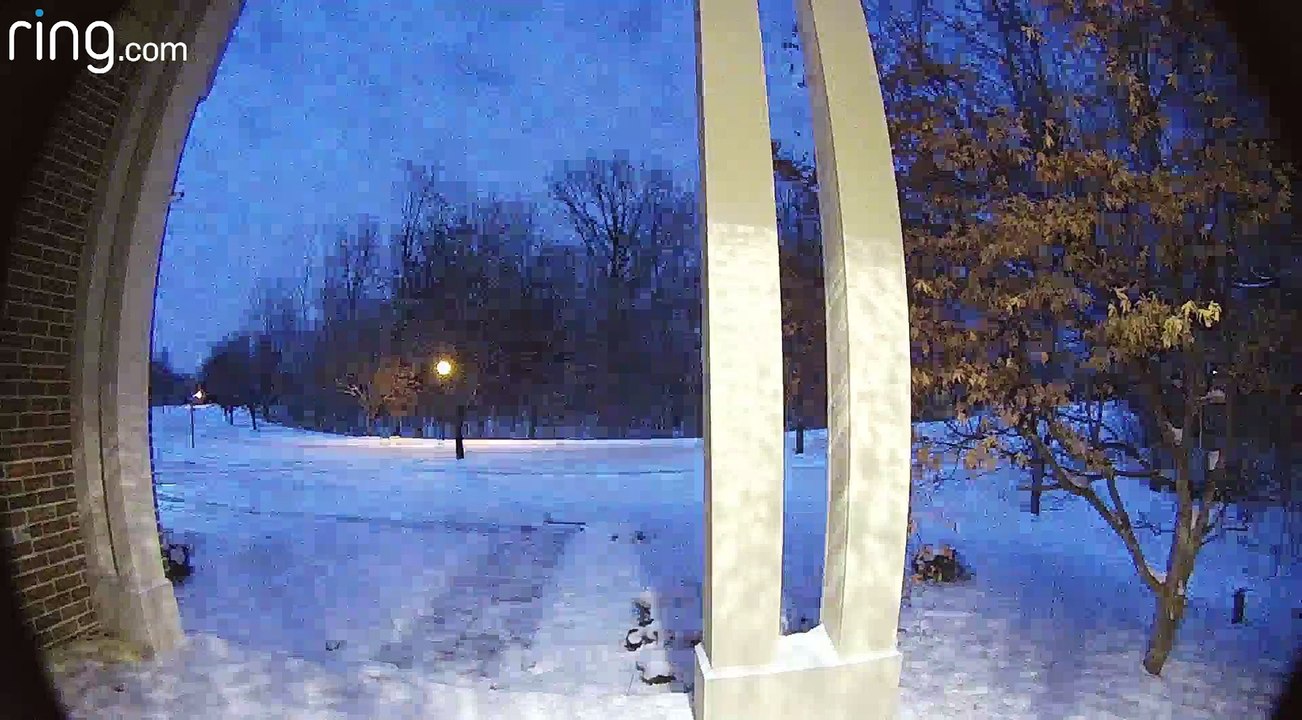 Meteor Reentry Over Ann Arbor