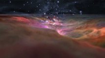 2 minutes d’un vol à travers la nébuleuse d'Orion