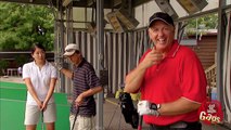 Unsportsman-like Pranksters Laugh at Golfers