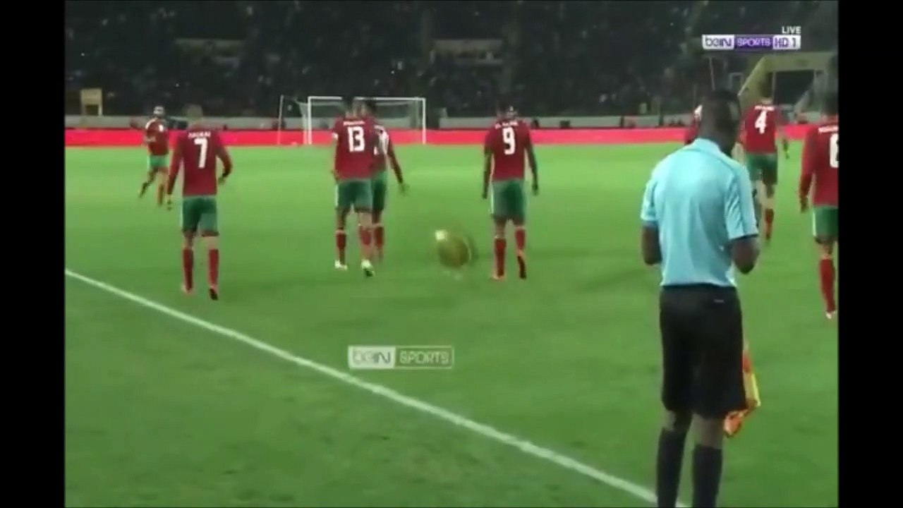 2-1 Ayoub El Kaabi Goal CAF  African Nations Championship  Group A - 17.01.2018 Morocco 2-1 Guinea