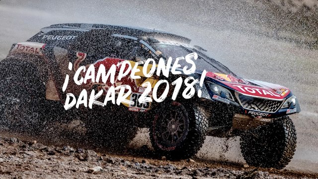 VÍDEO: Carlos Sainz gana el Dakar 2018