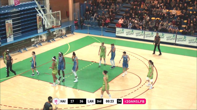 LFB 17/18 - J12 : Hainaut Basket - Basket Landes