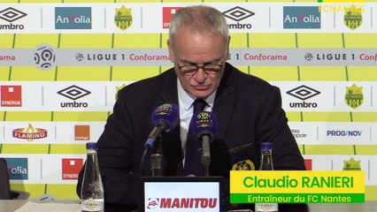 FCN-FCGB : la réaction de Claudio Ranieri