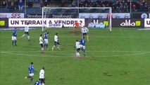 Jean-Eudes Aholou  Goal HD - Strasbourgt1-0tDijon 20.01.2018