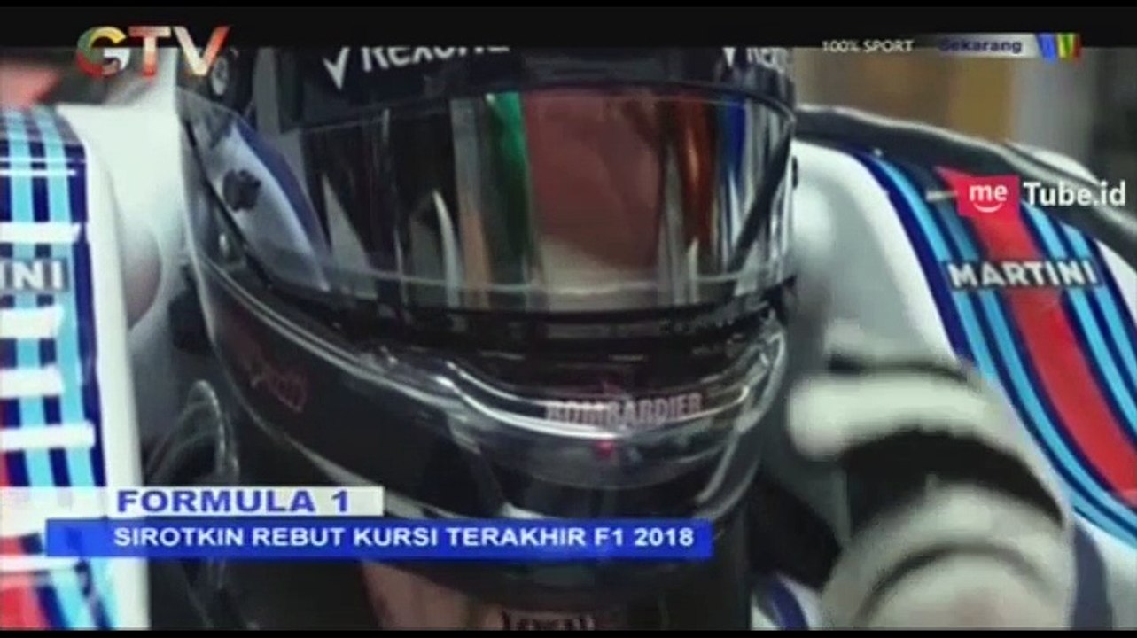 Sirotkin Rebut Kursi Terakhir F1 2018