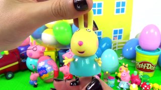 Peppa Pig Ovos Surpresas Massinha Play-Doh Português Brinquedos Surprise Eggs Toys Huevos Sorpresas