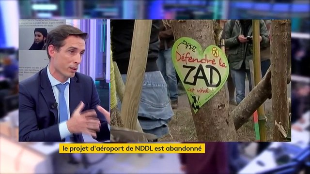 Jean-Baptiste Debarri salue la décision du gouvernement qui tranche la question de l'aéroport de Notre-Dame-des-Landes