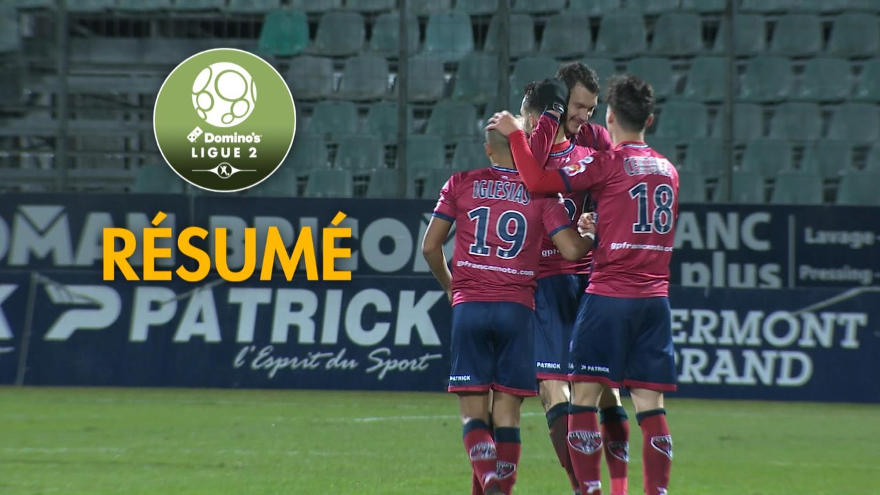Clermont Foot - Valenciennes FC (3-0)  - Résumé - (CF63-VAFC) / 2017-18